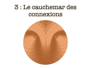 3 : Le cauchemar des
connexions
 