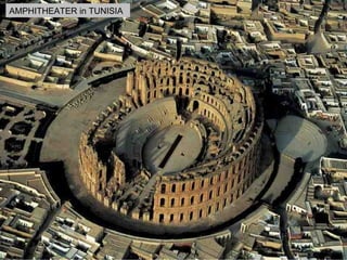 AMPHITHEATER in TUNISIA 