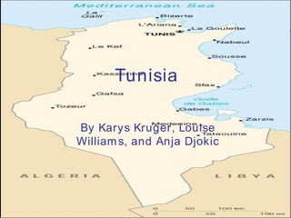 Tunisia By Karys Kruger, Louise Williams, and Anja Djokic 