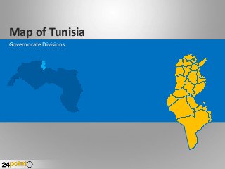 Map of Tunisia
Governorate Divisions
 