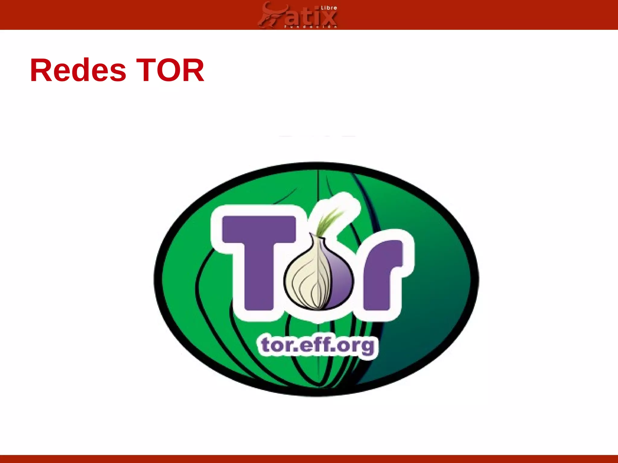 Redes TOR
 