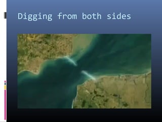 Digging from both sides
 