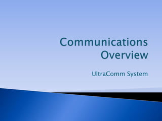 Tunnel Radio Communications and Tracking | PPTX