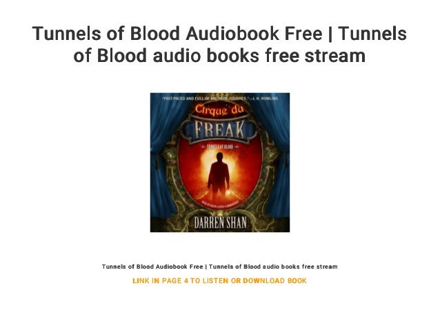 Tunnels Of Blood Audiobook Free Tunnels Of Blood Audiobook Free
