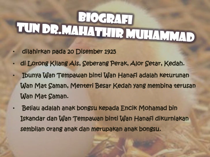 Tun Dr. Mahathir A136085