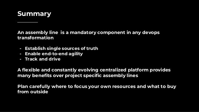 Tuomas Keranen A Centralized Devops Platform What And Why