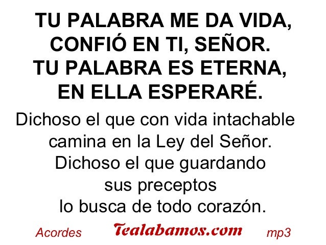 Tu palabra me_da_vida