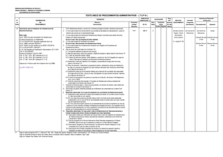 MUNICIPALIDAD PROVINCIAL DE TRUJILLO
UNIDAD ORGÁNICA: GERENCIA DE DESARROLLO URBANO
SUB GERENCIA DE EDIFICACIONES
DERECHO DE Plazo
N° DENOMINACIÓN TRAMITACIÓN (*) para INICIO DEL Autoridad
de DEL Número y Formulario Auto- Resolver PROCEDIMIENTO Competente
Orden PROCEDIMIENTO Denominación (Código/ mático (En días para Resolver Reconsideración Apelación
Ubicación) Positivo Negativo hábiles)
17 1 FUIIT debidamente llenado y suscrito por el solicitante dirigida al Alcalde, solicitando autorización.
2 (1) Una copia simple de la documentación que acredite las facultades de representación, cuando la FUIIT 286.70 X Secretaría General / Sub Gerencia de Sub Gerente de Alcalde
solicitud sea suscrita por el representante legal. Registro, Trámite Edificaciones Edificaciones
Base Legal: 3 (1) Una copia simple de la Resolución Ministerial que otorga la concesión para prestar Servicios Documentario
Ley N° 29022 Ley para la expansión de Infraestructura Publicos de Telecomunicaciones Archivo General (Presentar Recurso) (Presentar Recurso)
en telecomunicaciones y su Reglamento De ser el caso: Sea una Empresa de Valor añadido. 15 días 15 días
D.S. N° 039-2007-MTC Aprueban reglamento de la Ley 4 (1) Una copia simple del Certificado de Insripción Av. España N° 746
Ley N° 29868, publicado 29/05/2012 De ser el caso: Sea proveedor de infraestructura Pasiva (Resolver Recurso) (Resolver Recurso)
Ley N° 30228, Ley que modifica la Ley 29022 (12/07/2014) 5 (1) Una copia simple de la constancia de inscripción en el Registro de Proveedores de 30 días 30 días
D.S. N° 003-2015-MTC 18/04/2015 Infraestructura Pasiva
D.L Nº 1246 Medidas de Simplificación Administrativa 10/11/ 2016 6 Plan de obras (de conformidad con el Articulo 15°)
O.M. N° 035-2009-MPT 6.1 Cronograma detallado de ejecución del proyecto
Decreto de Alcaldia N° 022-2011-MPT 6.2 Memoria descriptiva, planos de ubicación y detalle de trabajos a realizar (literal b) del Artículo 15°
O.M. N º 027 - 2015 - MPT publicado 25-12-15 6.2.1 Plano de Ubicación (escala 1/5000)
O.M. N º 036 - 2016 - MPT publicado 13-12-16 6.2.2 Planos de estructura (escala 1/500) detallado y suscrito por Ing Civil Colegiado (en casos de
O.M. N º 030 - 2018- MPT publicado 27-11-18 Obras Civiles para la Instalación de Estaciones de Radiocomunicación
6.3 Declaración Jurada del Ingeniero Civil colegiado y responsable de la ejecución de la obra
Vigencia por 10 años a partir de la Vigencia de la Ley 29868 literal c) del Articulo 15°
6.4 Plano de ubicación, conteniendo la propuesta de desvio, señalización, tiempo de interferencia
Ley 30477 29/06/ 2016 de cada vía, acciones de mitigación (en caso implique interrupción del Tránsito de conformidad
con el literal d) del Articulo 15°
6.5 Declaración jurada que se encuentran hábiles para el ejercicio de la profesión del responsable
de la ejecución de la obra y de ser el caso, del ingeniero civil que suscribe los planos descritos
en el literal b) del Articulo 15°
6.6 Formato de mimetización de acuerdo a lo previsto en la Sección I del Anexo 2 del Reglamento
de la Ley N° 29022
6.7 Carta de compromiso del Operador o Proveedor de Infraestructura Pasiva solicitante (de
conformidad con el literal g) del Articulo 15°
7 Indicación de fecha de pago y número de comprobante por derecho de trámite o acta notarial (de
conformidad con el literal d) del Articulo 12°
8 Instrumento de gestión ambiental aprobado por el Ministerio (de conformidad con el literal f) del
Articulo 12°
9 Requisitos adicionales: En el caso de Instalación de una Estación de Radiocomunicación
9.1 Declaración jurada indicando el nombre del propietario del predio. De no estar inscrito el predio,
el titulo que acredite su uso legitimo.
9.2 (01) Una copia del acuerdo que permita utilizar el bien con firmas de las partes legalizadas
notarialmente o por el Juez de Paz en las localidades donde no existe notario (en caso el predio
sea de titularidad de terceros)
9.3 (01) Una copia del acuerdo suscrito con el representante de la junta de propietarios (en caso de
predios en los que coexisten unidades inmobiliarias de propiedad exclusiva y de propiedad común).
Cuando los aires pertenezcan a un único condóminio, el acuerdo de uso del predio debe ser suscrito
tambien por el representante de la Junta de Propietarios.
10 Requisitos adicionales: En caso parte o toda la Infraestructura de Telecomunicaciones a
instalar recaiga sobre áreas o bienes protegidos por leyes especiales).
10.1 Autorización emitida por el Ministerio de Cultura (Para el caso de Instalación de Infraestructura
de Telecomunicaciones en bienes culturalmente protegidos y declarados como Patrimonio
Cultural de la Nacion)
10.2 Permiso otorgado por el Servicio Nacional de Áreas Naturales protegidas por el Estado -
SERNANP (para el caso que la instalación se realice en un Área Natural Protegida).
10.3 Autorización otorgada por Provias Nacional o la instancia de Gobierno Regional o Local
competente (en el caso de utilizar el derecho de Via)
10.4 Autorización de la Entidad competente de acuerdo a la referida ley especial (cuando la
instalación se realice en otros bienes o áreas protegidas por las leyes especiales).
(*) Pago en sede principal de SATT: Jr. Bolívar N° 530 - 534 - Pasaje San Agustín, Registros Civiles: Avda España N° 742, (Frente a ex Concha Acústica),
Pago en ventanilla de Bancos: Banco de Crédito, Banco Continental, Banco Interbank, Banco Scotiabank, Caja Trujillo
Pago con Tarjetas Visa, Master Card, American Express
TEXTO ÚNICO DE PROCEDIMIENTOS ADMINISTRATIVOS - ( T U P A )
REQUISITOS
(En S/ ).
Evaluación
Previa
Autorización para la Instalación de infraestructura de
telecomunicaciones
CALIFICACIÓN
Instancias de Resolución
de Recursos
 