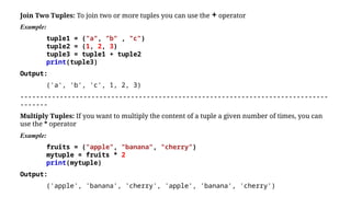 tuple in python is an impotant topic.pptx