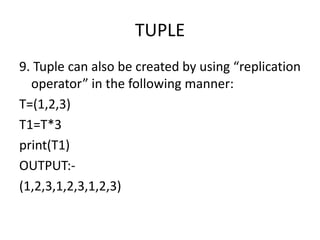 TUPLE.ppt