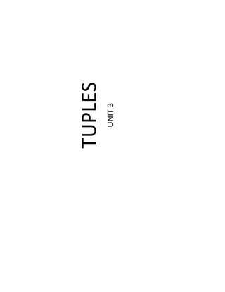 PYTHON PROGRAMMING  AND LAB TUPLES & LISTS.pdf