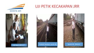 UJI PETIK KECAKAPAN JRR
Praktek lakukan semb 46Uji teori JRR SCT Semb 46 (MAJU)
 