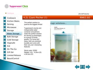 Code Tupperware Tupperware catalogue | PPT