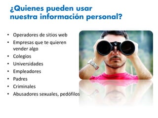 Permiten ver perfiles personales y actividades de otros