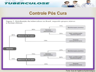 

Controle Pós Cura
Tuberculose
Fonte: Guia de Vigilância Epidemiológica
 