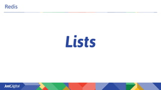 Lists
Redis
 