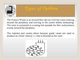 Types of Turbine
 