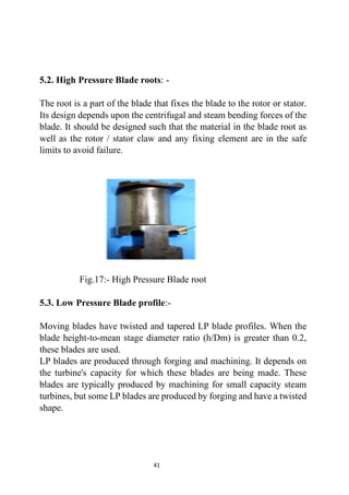 Turbine manufacturing report - presented by Sunil Pal | PDF