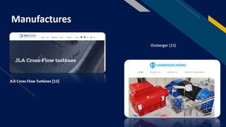 Non Conventional Turbines and Pumps