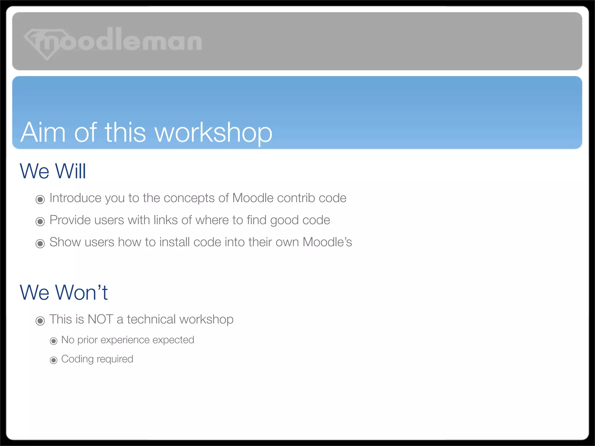 Turbo Charging Moodle