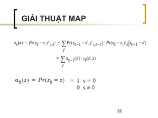 22
GIẢI THUẬT MAP
 