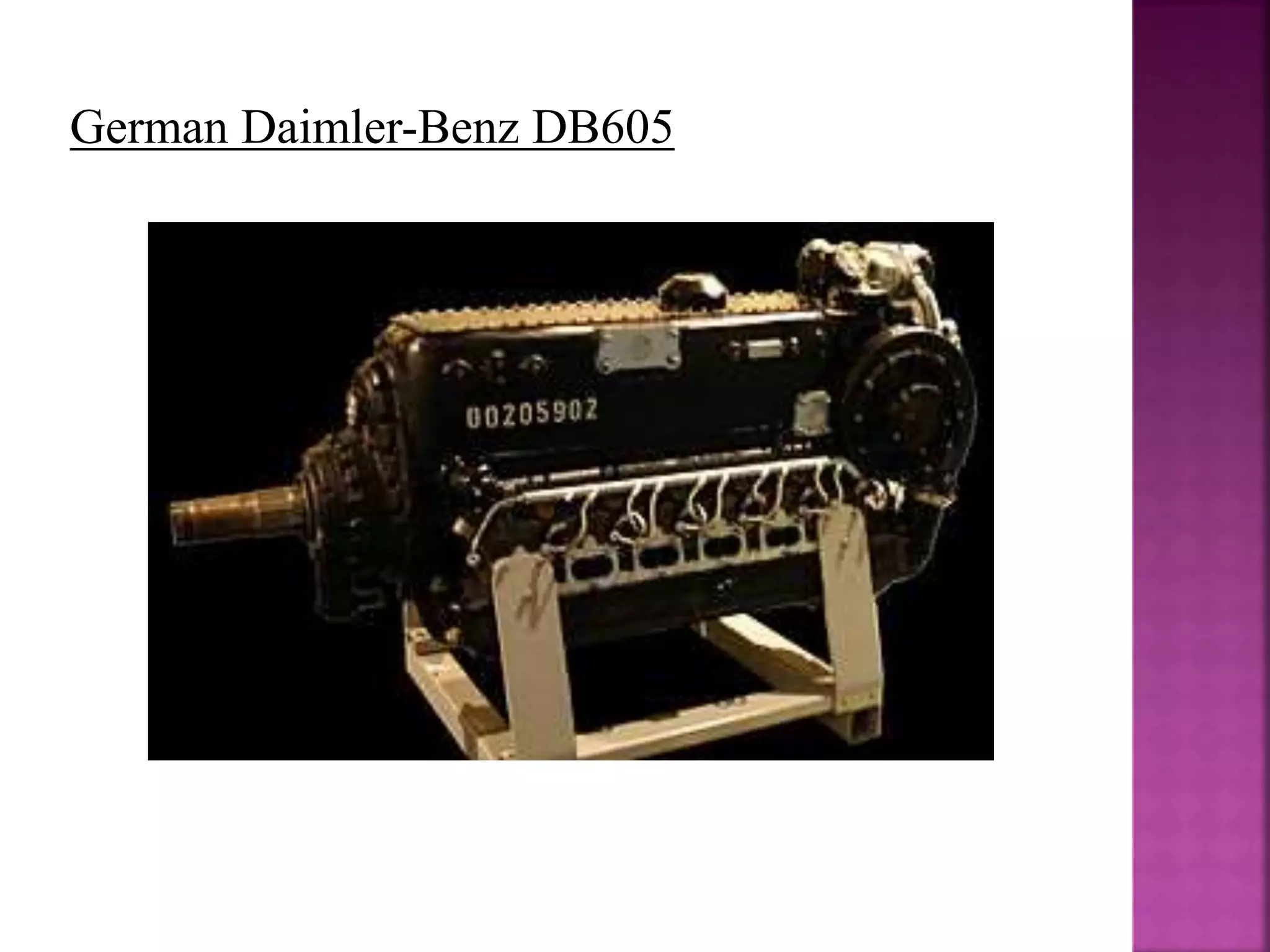 German Daimler-Benz DB605
 