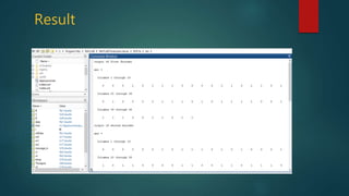 Aral Simulator Encoding simulation of turbo encoding and decoding | PPTX