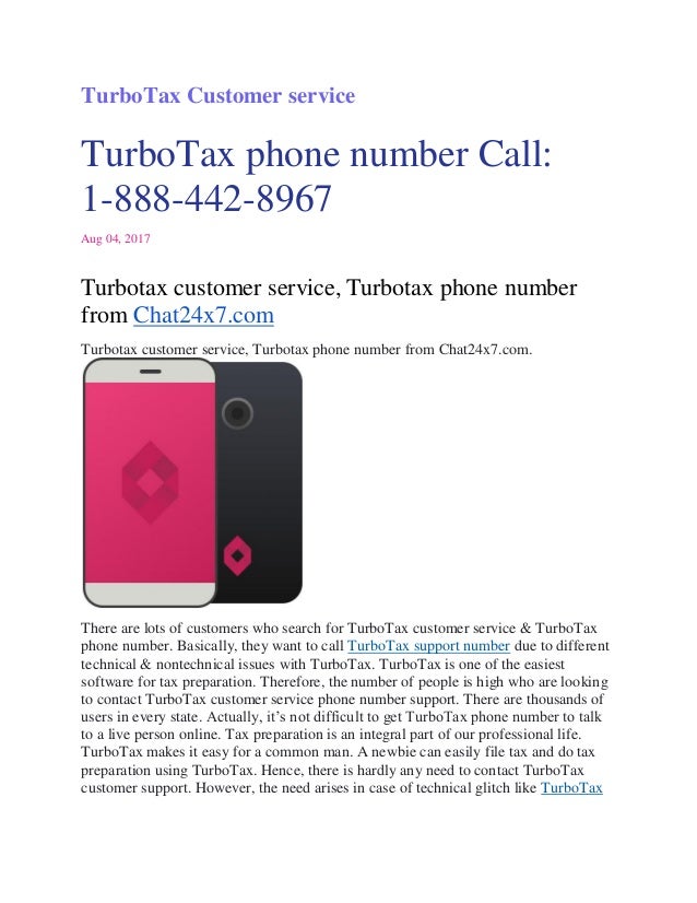 Turbo tax customer service