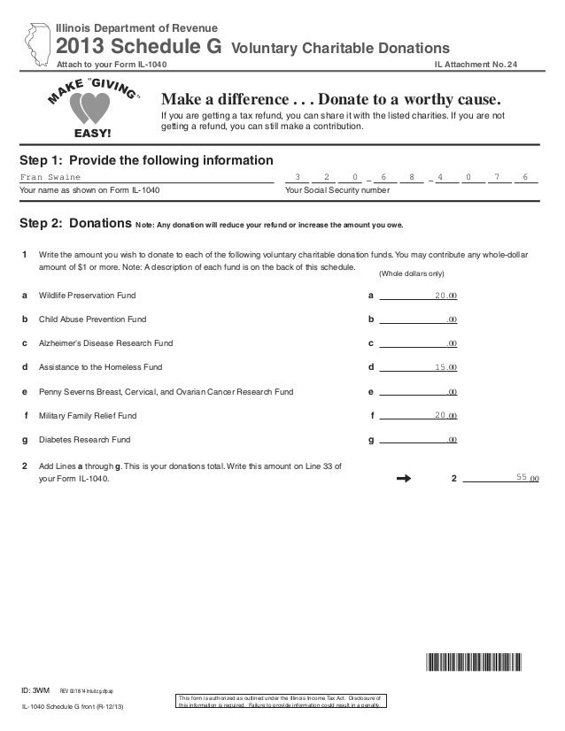 turbo taxreturn form il1040