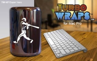 Turbo Wraps Vinyl Decals for Mac Pro