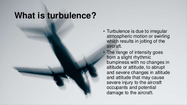 turbulence for crewmembers