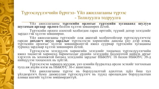 Түрээслүүлэгчийн бүртгэл- Үйл ажиллагааны түрээс
- Толилуулга тодруулга
Үйл ажиллагааны түрээсийн орлогыг түрээсийн хугацаанд шулуун
шугамын аргаар орлого болгон хүлээн зөвшөөрөх ёстой.
Түрээсийн орлого олохтой холбогдон гарах өртгийг, түүний дотор элэгдлийг
зардал гэж хүлээн зөвшөөрнө.
Үйл ажиллагааны түрээсийг олж авахтай холбоотойгоор түрээслүүлэгчээс
гарсан анхдагч шууд зардлыг түрээслэсэн хөрөнгийн дансны үнэ дээр нэмж,
түрээсийн орлогыг хүлээн зөвшөөрсөнтэй ижил сууриар түрээсийн хугацааны
туршид зардлаар хүлээн зөвшөөрөх ёстой.
Түрээслэсэн элэгдүүлэх хөрөнгийн элэгдлийг тооцоход түрээслүүлэгчийн
ижил төсөөтэй хөрөнгөд баримталдаг ердийн элэгдлийн бодлоготой нийцэх аргыг
хэрэглэх нь зохимжтой бөгөөд элэгдлийн зардлыг НББОУС 16 болон НББОУС 38-д
нийцүүлэн тооцоолох нь зүйтэй.
Түрээслэсэн хөрөнгө муудаж, үнэ цэнийн бууралтад орсон эсэхийг тогтоохын
тулд аж ахуйн нэгж нь НББОУС 36-г ашиглана.
Үйл ажиллагааны түрээс нь борлуулалттай адилтгах зүйл биш тул
үйлдвэрлэгч буюу дамжуулан түрээслүүлэгч нь түүнд оролцохдоо борлуулалтын
аливаа ашгийг хүлээн зөвшөөрдөггүй.
 