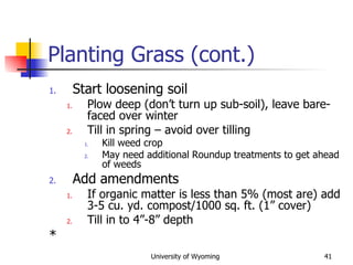 Turf Management | PPT
