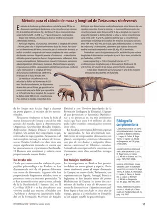 Turiasaurus riodevensis: el gigante europeo | PDF