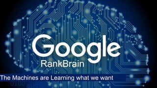 The Machines are Learning what we want
 