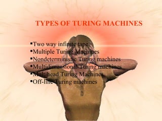 Turing machine | PPT
