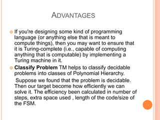 Turing machine | PPTX