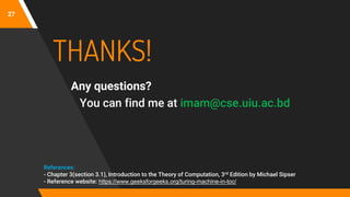 TOC 10 | Turing Machine