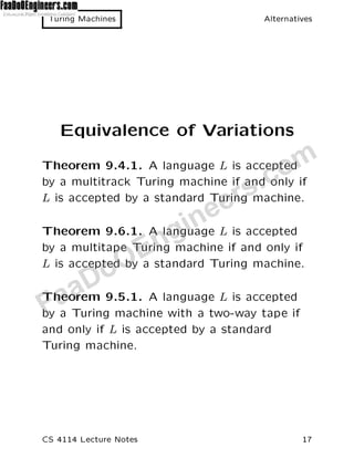 Turing machines | PDF