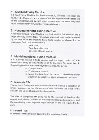 Turing machine | PDF