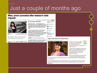 Just a couple of months ago 