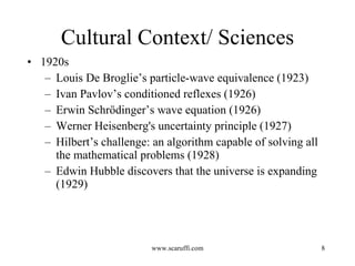 Cultural Context/ Sciences ,[object Object],[object Object],[object Object],[object Object],[object Object],[object Object],[object Object]