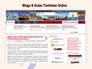 Blogs & Gu ías Turísticas Online 