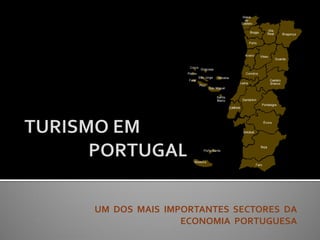 Mapa de Portugal - Político, Portugal e Espanha, cidades e turístico