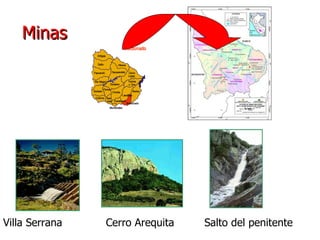 Minas Villa Serrana  Cerro Arequita  Salto del penitente 