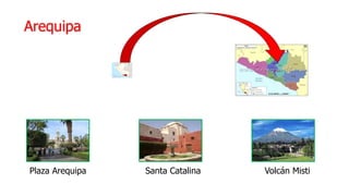 Arequipa
Plaza Arequipa Santa Catalina Volcán Misti
 