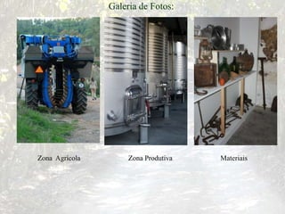 Zona Agrícola Zona Produtiva Materiais
Galeria de Fotos:
 