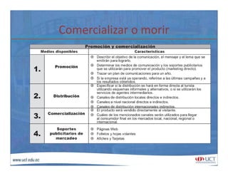 Comercializar o morirComercializar o morir
 