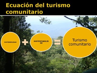 Turismo comunitario