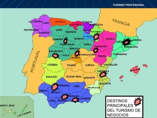 TURISMO PROFESIONAL DESTINOS PRINCIPALES DEL TURISMO DE NEGOCIOS 